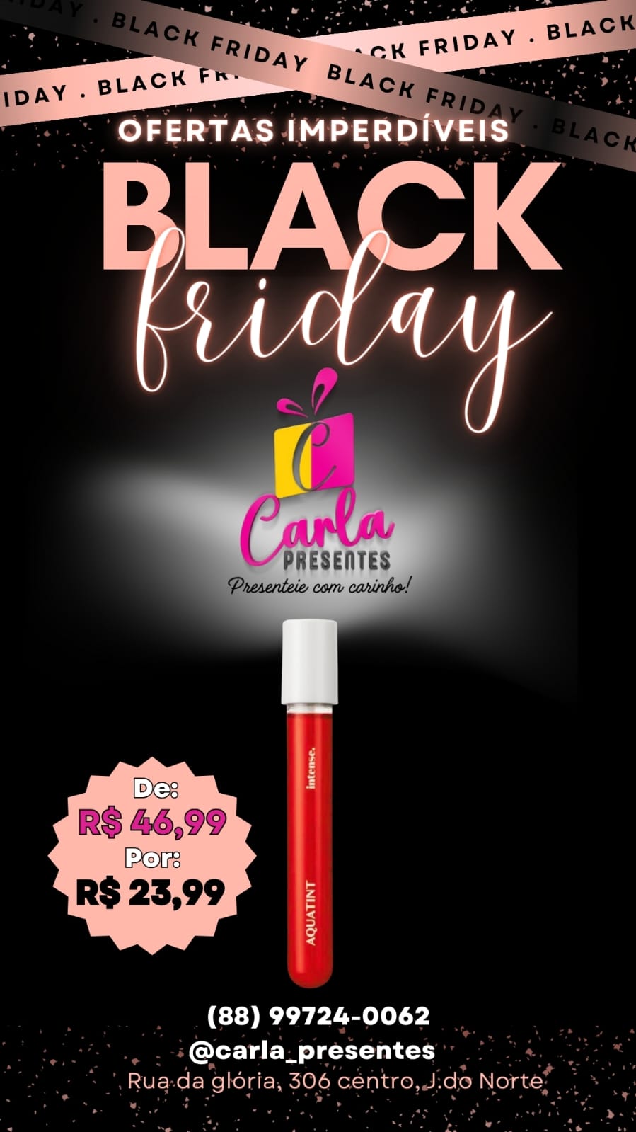 Batom Líquido Aquatint Rosa Intense 5ml Acabamento Matte - Image 2